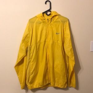Yellow Nike fleece jacket